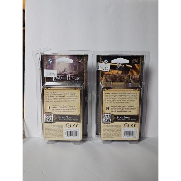The Lord Of The Rings Saga Fog On The Barrow-Downs Card Game Used Complete - Picture 4 of 6